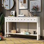 Console d'entrée rustique