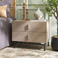  Herschel Grey/ Black Storage Cabinet - 28W x 18D x 22H