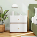  1/2 PCS 2-Drawer Nightstand Modern Bedside Table with Storag