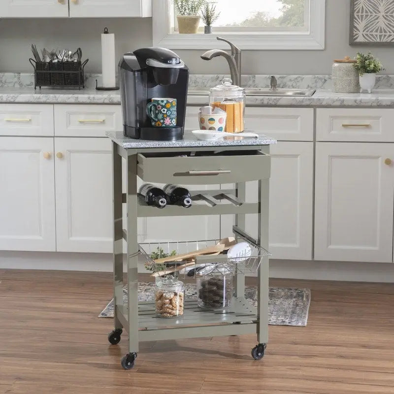 Desserte de cuisine mobile compacte Jake