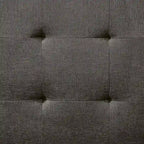 Fauteuil futon convertible capitonné en tissu contemporain Jave par Furniture of America