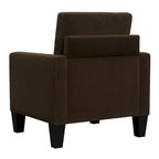 Fauteuil Ally en polyester de style Mid-Century