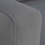 Fauteuil Ally en polyester de style Mid-Century