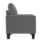 Fauteuil Ally en polyester de style Mid-Century