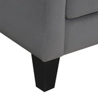Fauteuil Ally en polyester de style Mid-Century