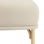Pouf en velours