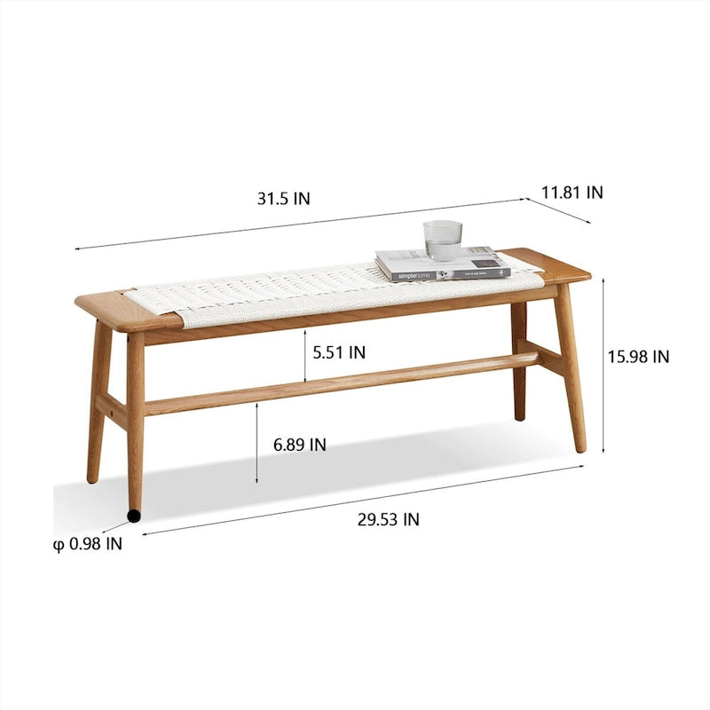 Fauteuil Shanell en tissu bouclette crème - 26,4 x 24,2 x 27