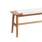 Fauteuil Shanell en tissu bouclette crème - 26,4 x 24,2 x 27