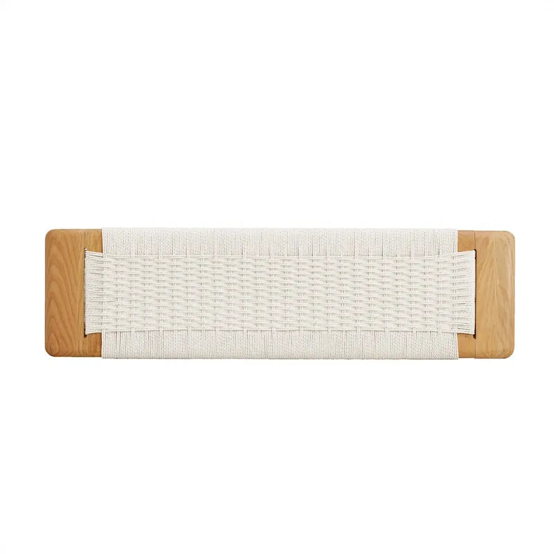 Fauteuil Shanell en tissu bouclette crème - 26,4 x 24,2 x 27