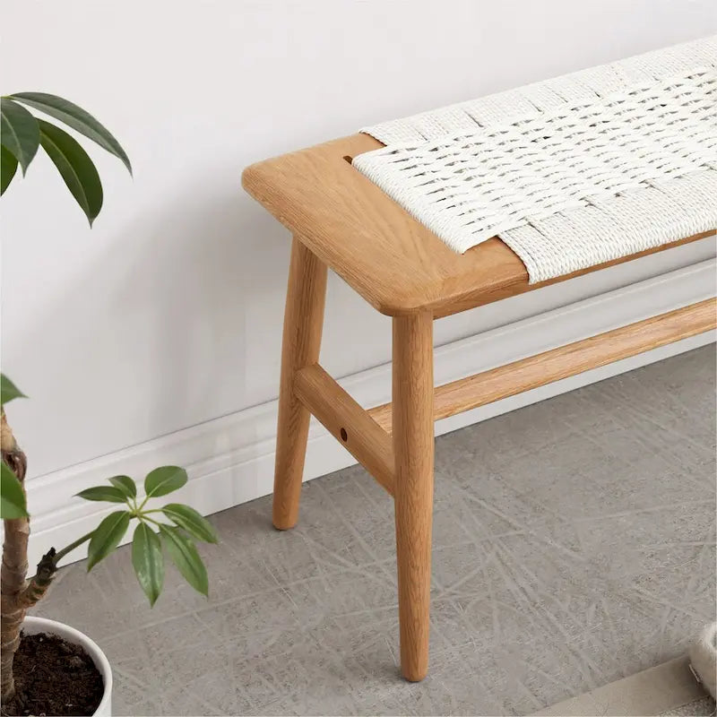 Fauteuil Shanell en tissu bouclette crème - 26,4 x 24,2 x 27