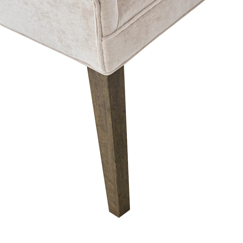 Chaises de salle à manger latérales Ultra rembourrées avec pieds en bois