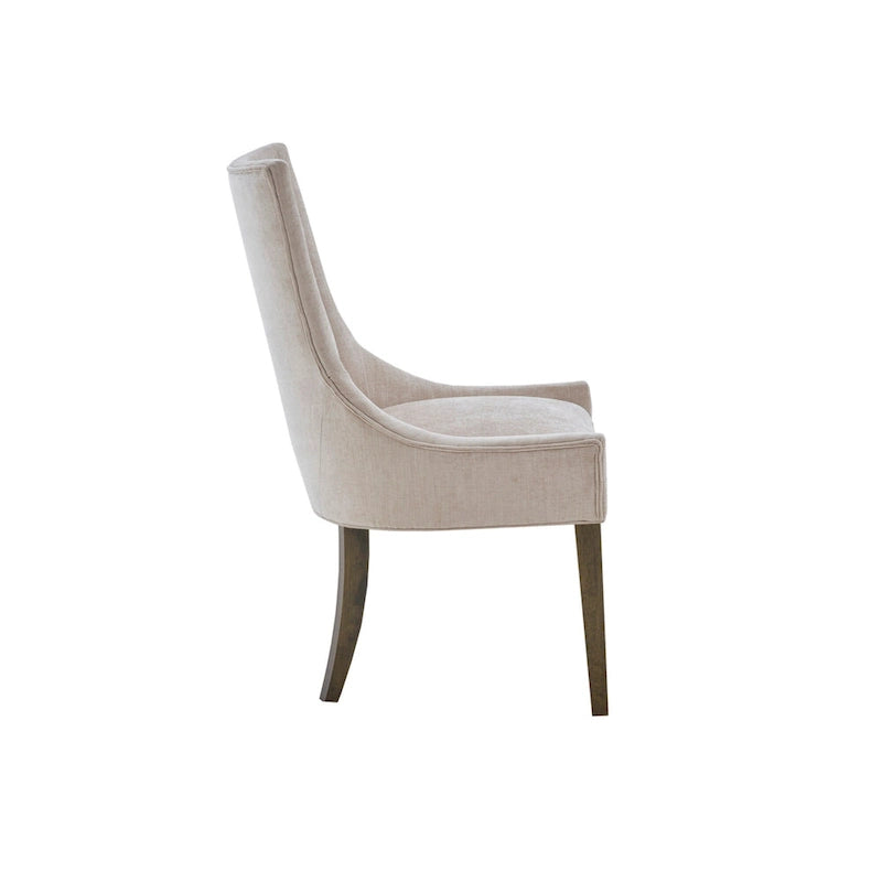 Chaises de salle à manger latérales Ultra rembourrées avec pieds en bois