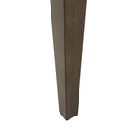 Chaises de salle à manger latérales Ultra rembourrées avec pieds en bois