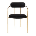 Chaise Gregor en velours
