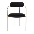 Chaise Gregor en velours