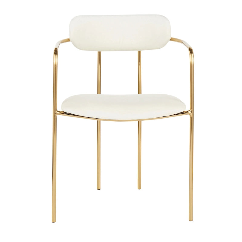 Chaise Gregor en velours