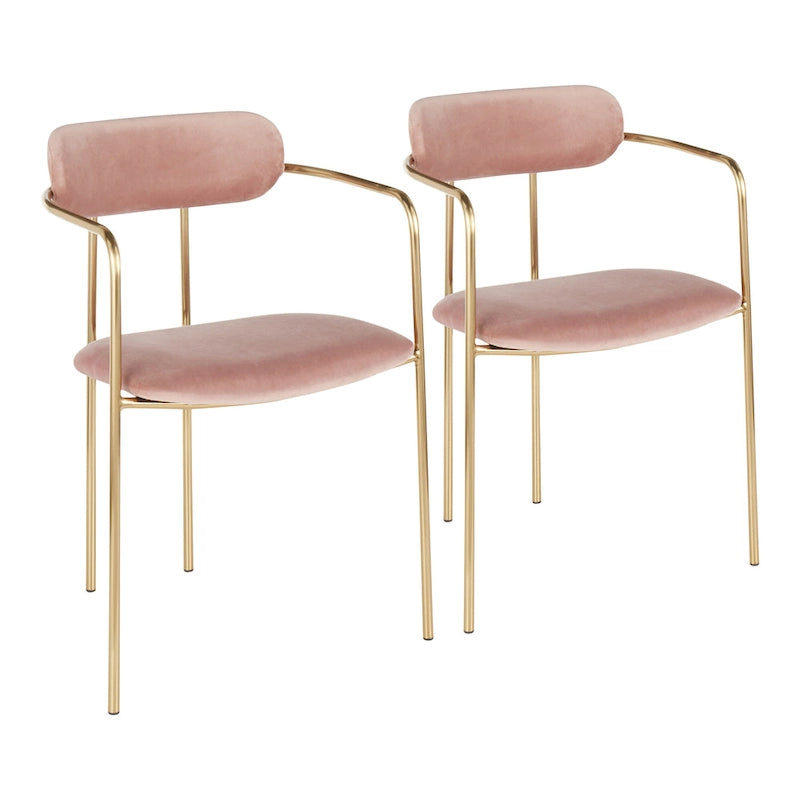 Chaise Gregor en velours