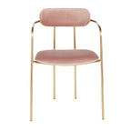 Chaise Gregor en velours