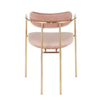 Chaise Gregor en velours