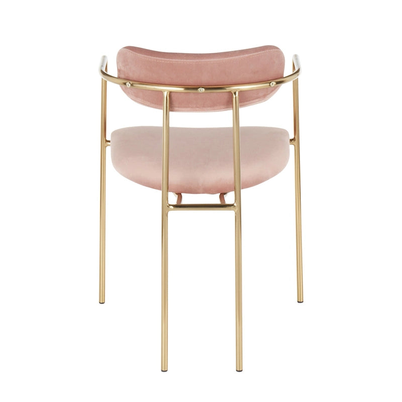 Chaise Gregor en velours