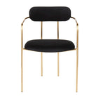 Chaise Gregor en velours