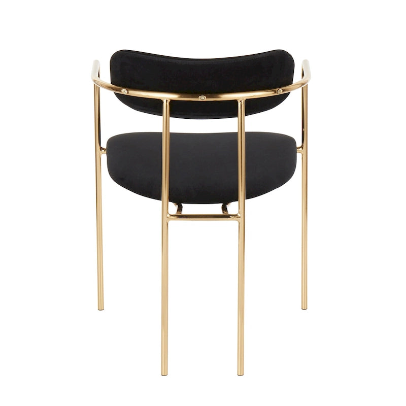 Chaise Gregor en velours
