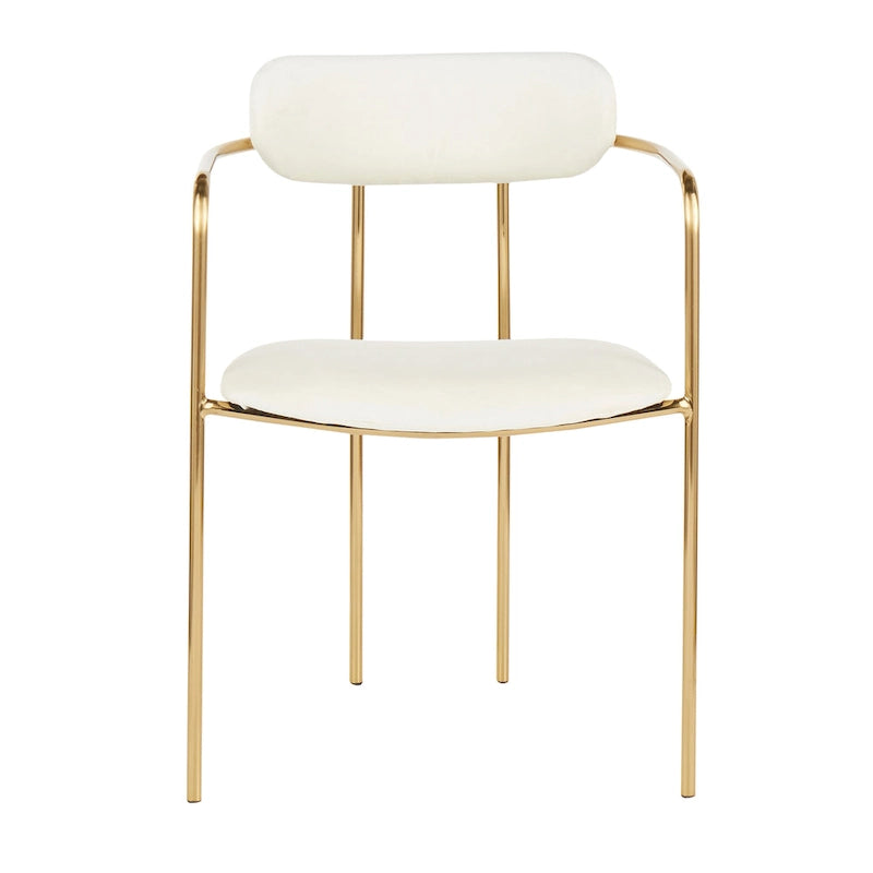 Chaise Gregor en velours