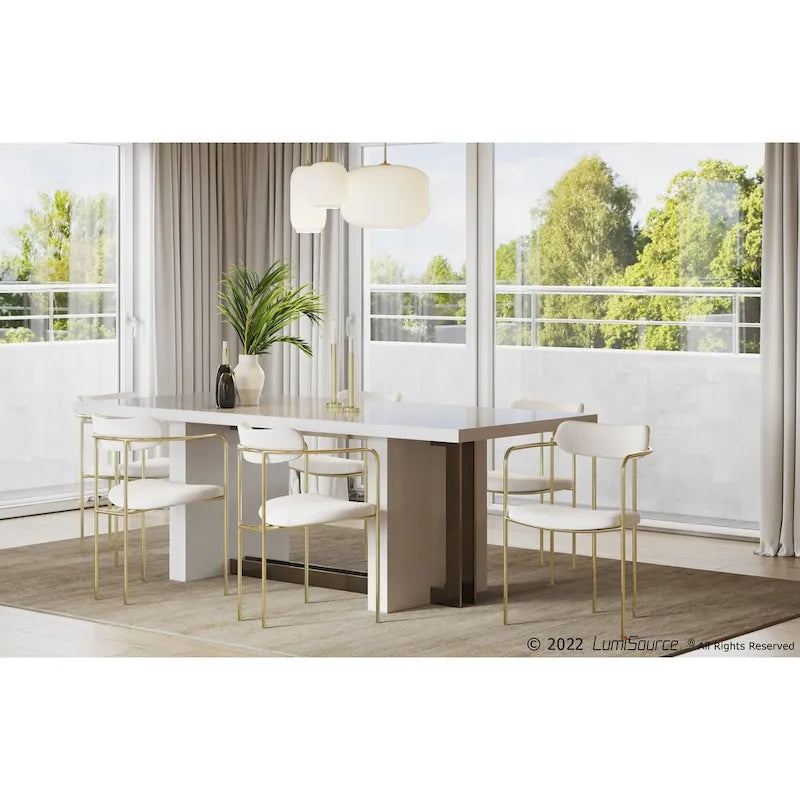 Chaise Gregor en velours