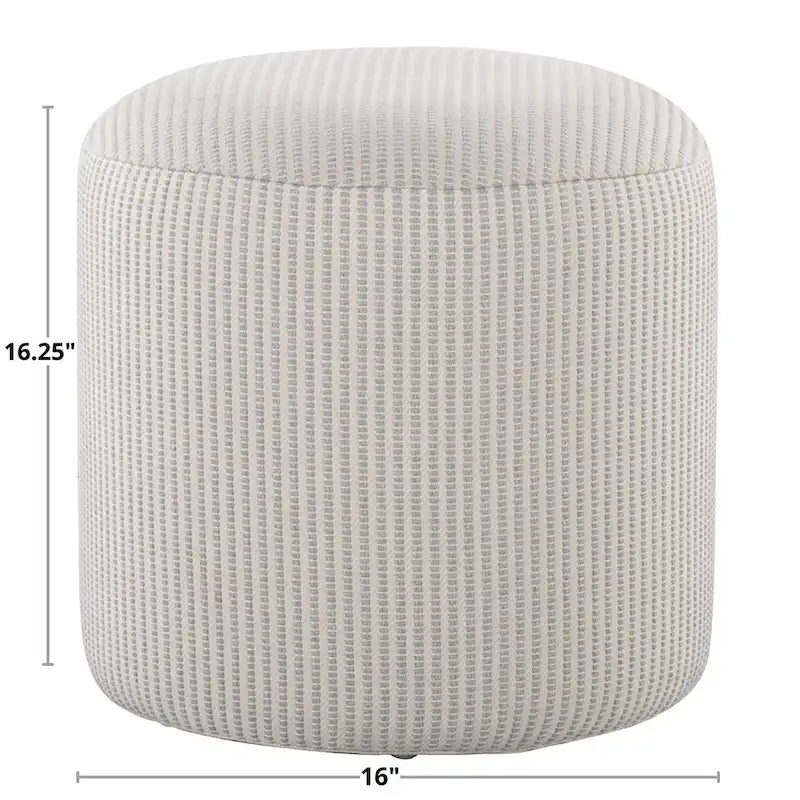 Pouf Alayna Rond 16