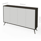 Meuble de rangement petit espace Krom 60 pouces