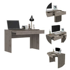 Bureau informatique 2 tiroirs Tampa FM Furniture avec 2 tiroirs sans poignée