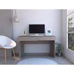 Bureau informatique 2 tiroirs Tampa FM Furniture avec 2 tiroirs sans poignée