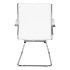 Chaise Visiteur Dossier Mi-Hauteur Similicuir