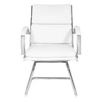 Chaise Visiteur Dossier Mi-Hauteur Similicuir