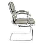 Chaise Visiteur Dossier Mi-Hauteur Similicuir