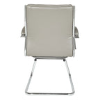 Chaise Visiteur Dossier Mi-Hauteur Similicuir