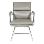 Chaise Visiteur Dossier Mi-Hauteur Similicuir