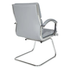 Chaise Visiteur Dossier Mi-Hauteur Similicuir