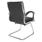 Chaise Visiteur Dossier Mi-Hauteur Similicuir