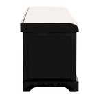 SAFAVIEH Eola Banc de rangement gris/blanc - 47 x 16,1 x 19,9 - 47Wx16Px20H