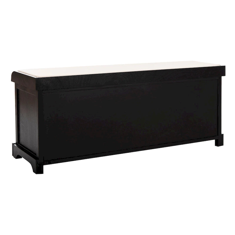 SAFAVIEH Eola Banc de rangement gris/blanc - 47 x 16,1 x 19,9 - 47Wx16Px20H