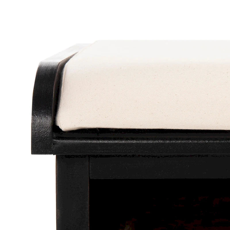 SAFAVIEH Eola Banc de rangement gris/blanc - 47 x 16,1 x 19,9 - 47Wx16Px20H