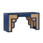 Bureau 1 tiroir Suzie Wood et Rotin