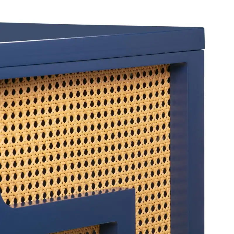 Bureau 1 tiroir Suzie Wood et Rotin