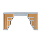 Bureau 1 tiroir Suzie Wood et Rotin