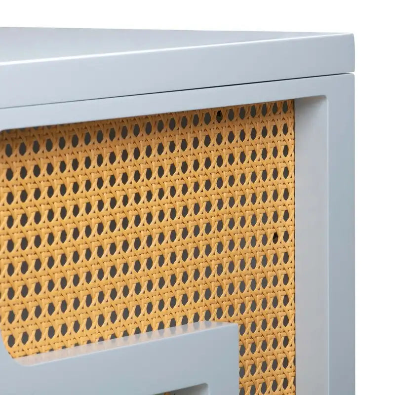 Bureau 1 tiroir Suzie Wood et Rotin