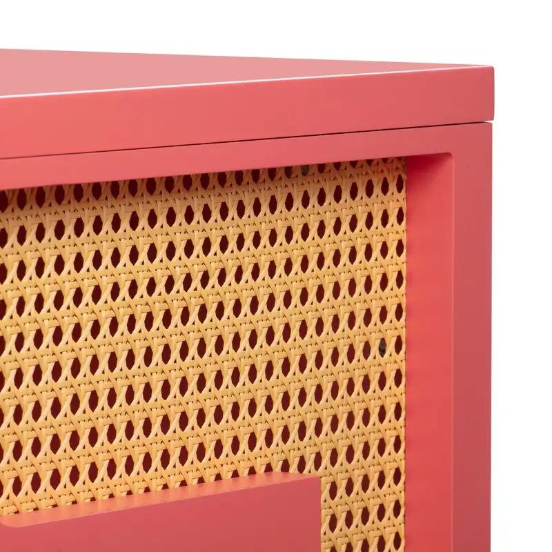 Bureau 1 tiroir Suzie Wood et Rotin