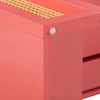 Bureau 1 tiroir Suzie Wood et Rotin