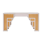 Bureau 1 tiroir Suzie Wood et Rotin