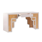 Bureau 1 tiroir Suzie Wood et Rotin